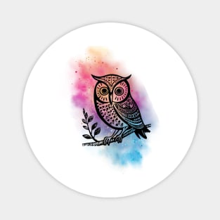 Owl at night Magnet